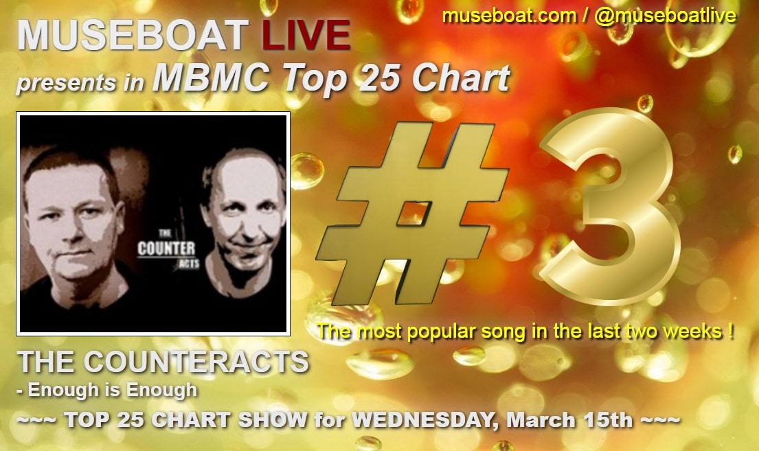 # 3 in MBMC Top 25 Chart